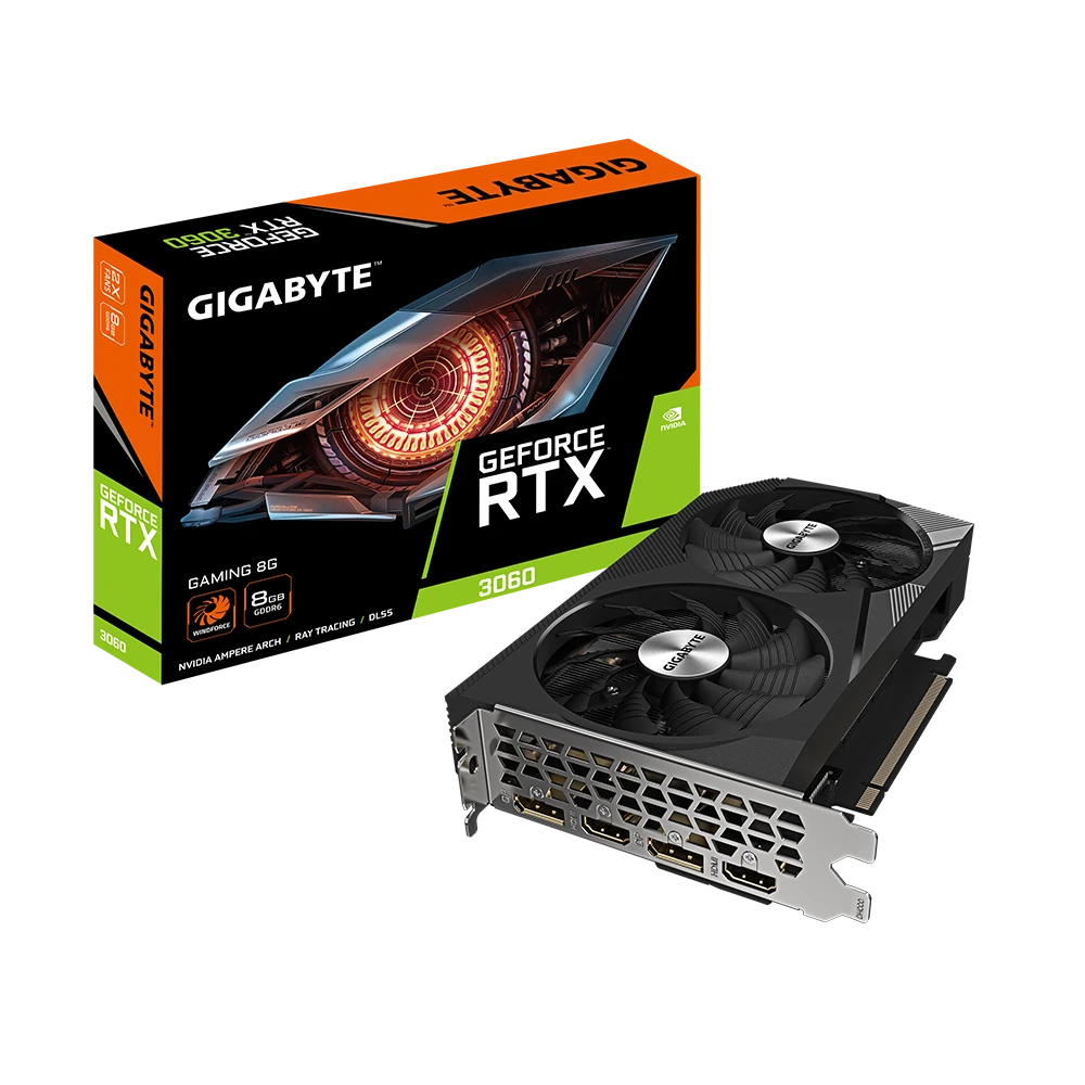 Gigabyte GeForce RTX 3060 GAMING 8G  (Rev. 2.0)